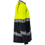 Mascot Accelerate Safe Warnschutz-Langarmshirt – schwarz/leuchtgelb