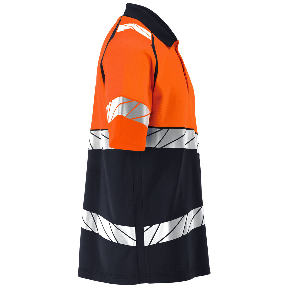 Mascot Accelerate Safe Warnschutz-Poloshirt – marine/leuchtorange