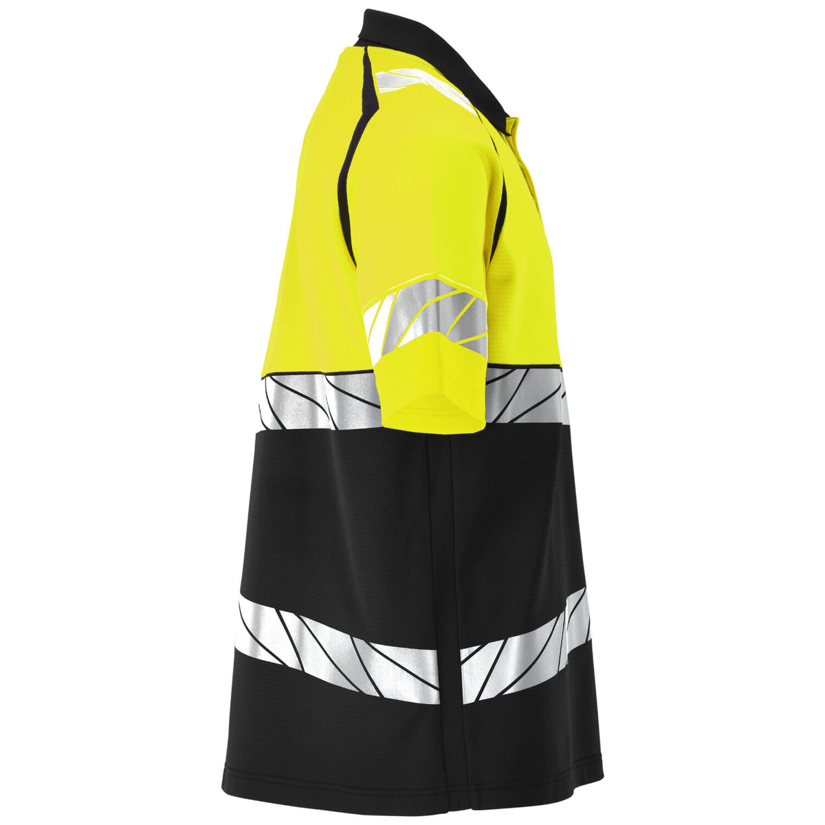 Mascot Accelerate Safe Warnschutz-Poloshirt – schwarz/leuchtgelb