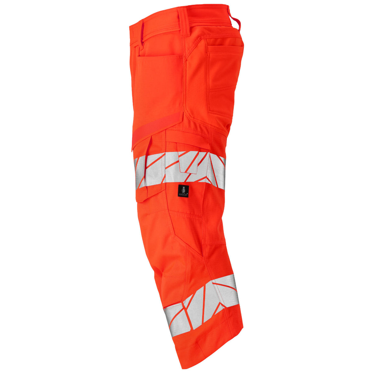 Mascot Ac Safe Warnschutz-Dreiviertel-Stretchhose – hi-vis rot