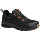 Mascot Cust. BOA S7S Sicherheitshalbschuhe schwarz – schwarz