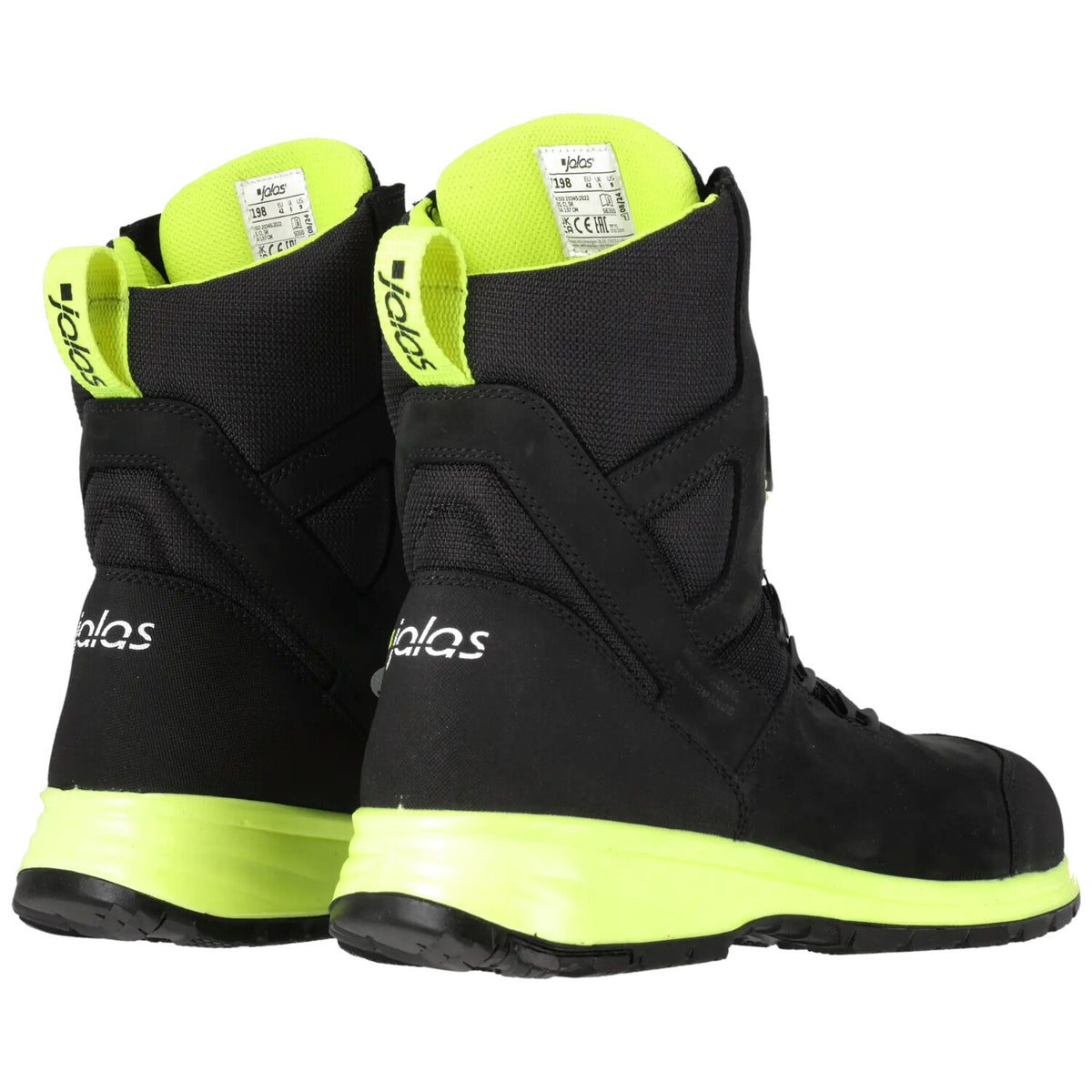 Jalas 7198 BOA S3S Winter-Sicherheitsstiefel schwarz – schwarz