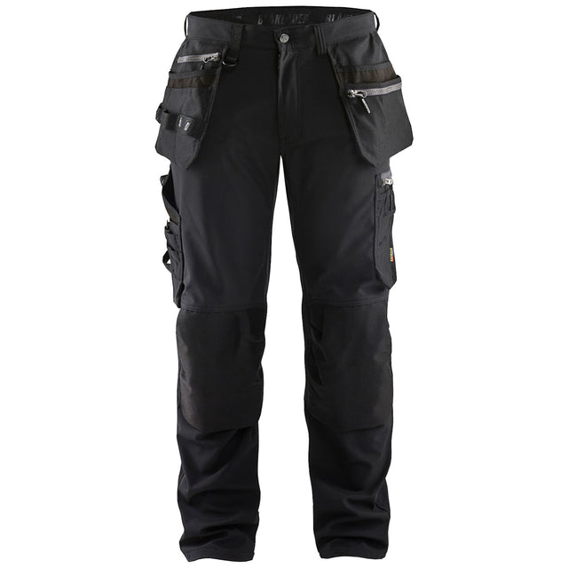 Blåkläder 1805 Softshell Arbeitshose schwarz – schwarz