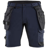 Blåkläder 1702 Arbeitsshorts – dunkelmarine/schwarz