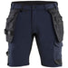 Blåkläder 1702 Arbeitsshorts – dunkelmarine/schwarz