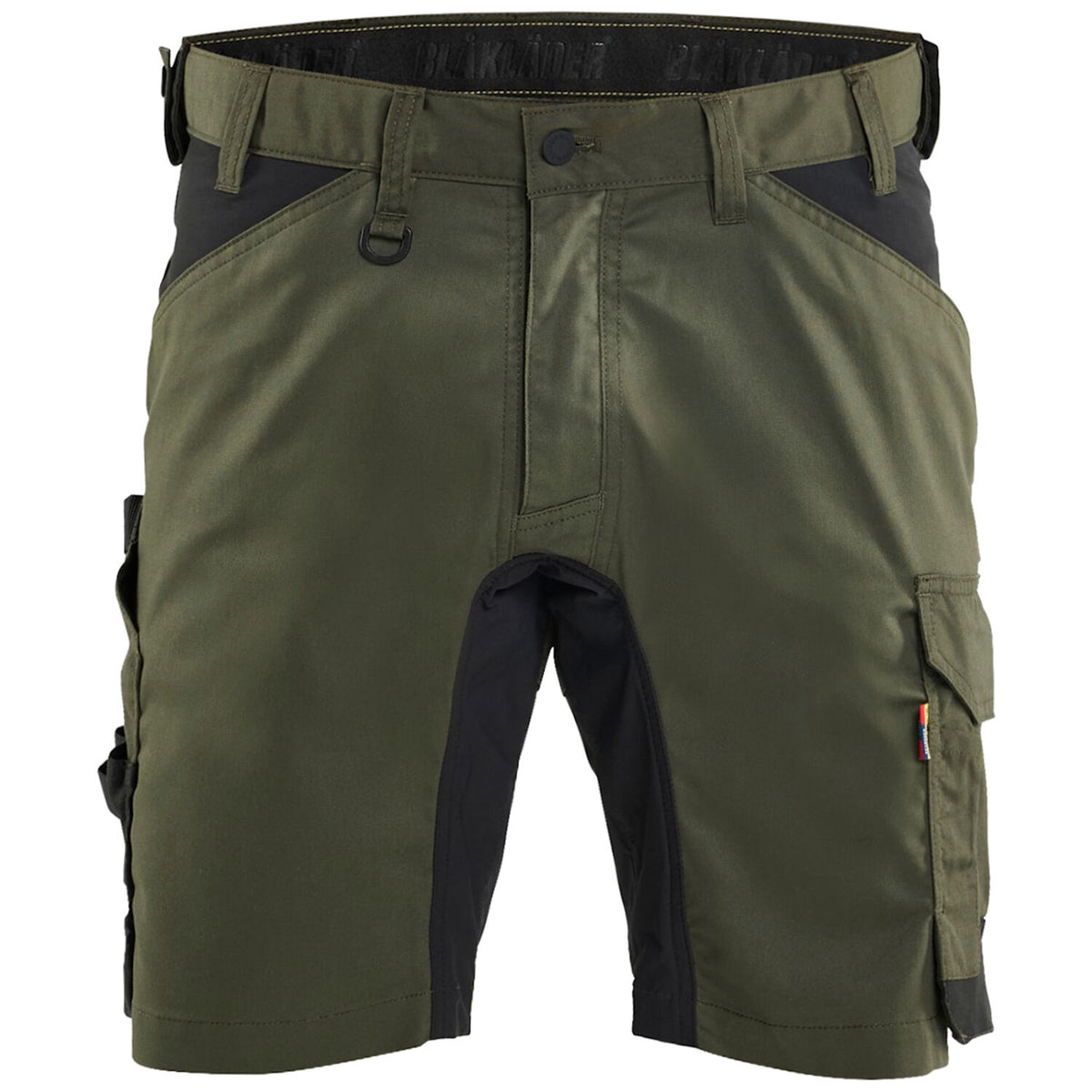 Blåkläder 1753 Arbeitsshorts – waldgrün/schwarz
