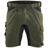 Blåkläder 1753 Arbeitsshorts – waldgrün/schwarz