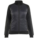 Blåkläder Damen 3419 Hybrid Sweater – schwarz/dunkelgrau