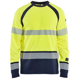 Blåkläder 3436 Multinorm Langarmshirt gelb – gelb