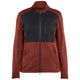 Blåkläder Damen 3549 Sweatjacke – rostrot/schwarz