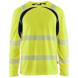 Blåkläder 3599 Warnschutz UV Langarmshirt – gelb/marine
