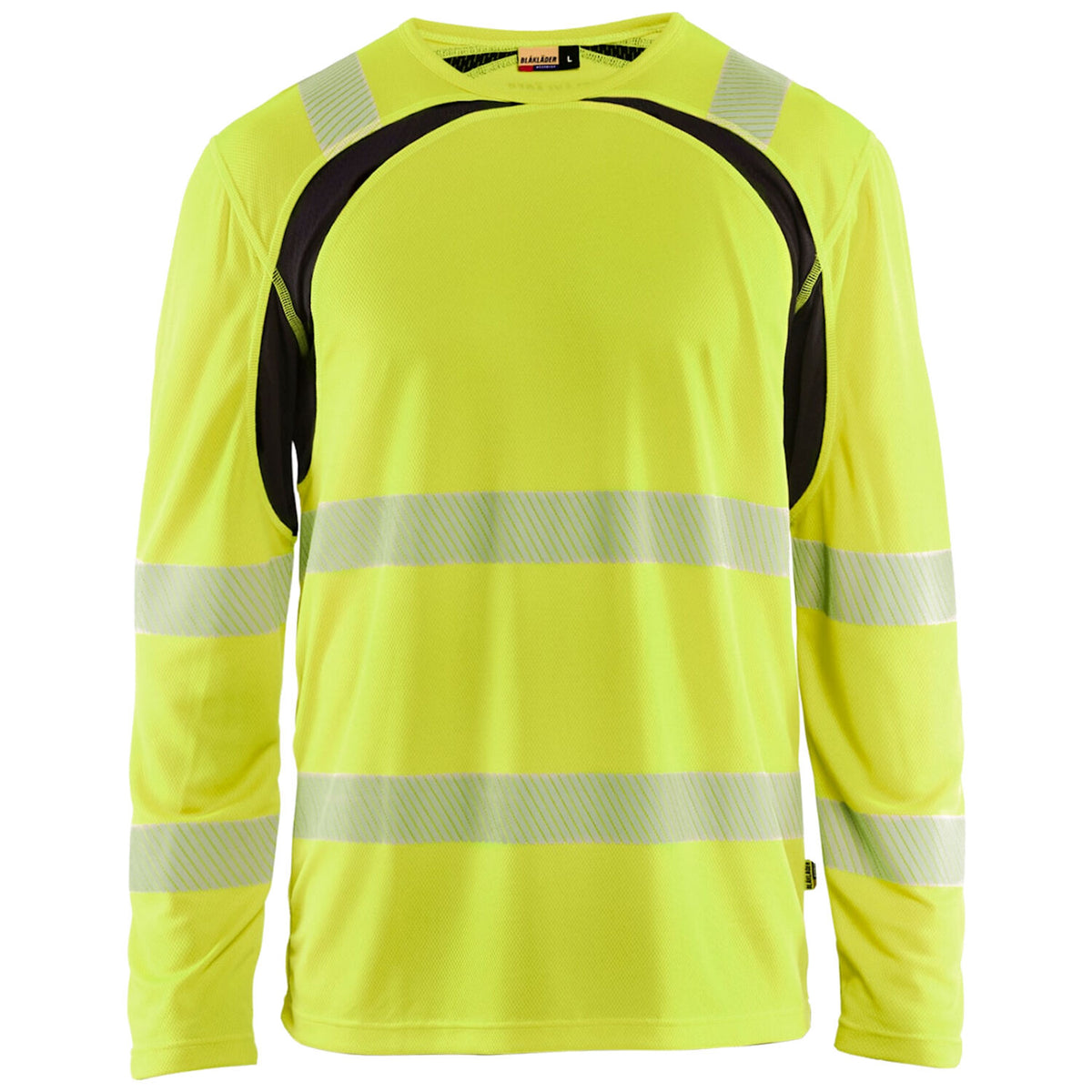 Blåkläder 3599 Warnschutz UV Langarmshirt – gelb/schwarz