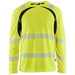 Blåkläder 3599 Warnschutz UV Langarmshirt – gelb/schwarz