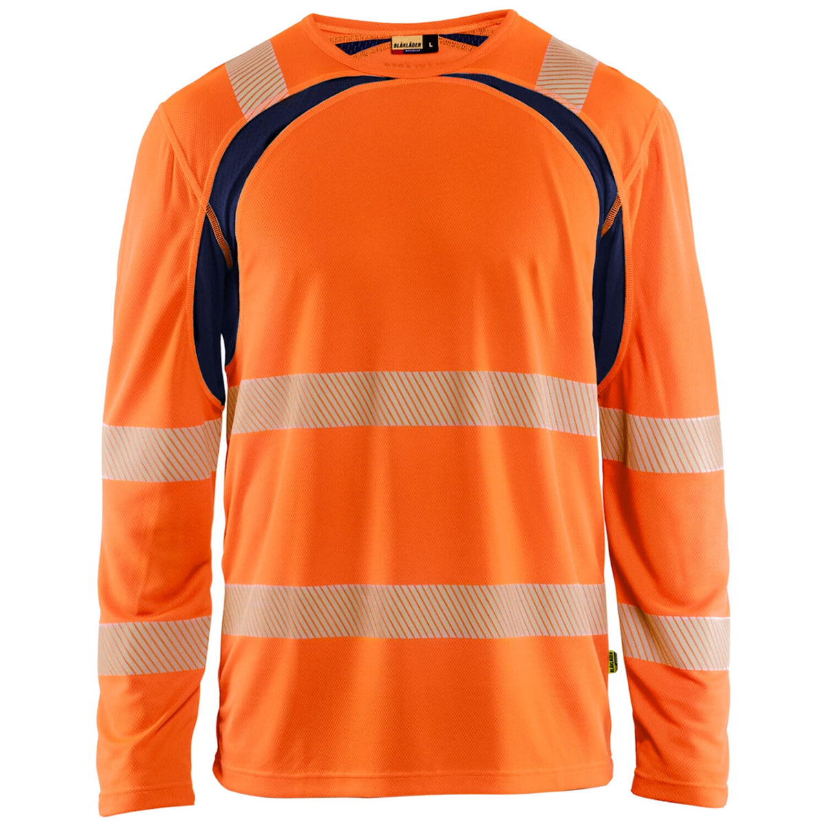 Blåkläder 3599 Warnschutz UV Langarmshirt – orange/marine