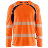 Blåkläder 3599 Warnschutz UV Langarmshirt – orange/marine