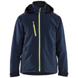 Blåkläder 4750 Softshell Winterjacke – dunkelmarine/gelb