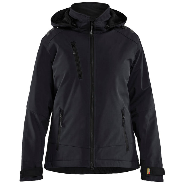 Blåkläder Damen Softshell Winterjacke – schwarz