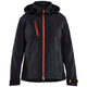 Blåkläder Damen Softshell Winterjacke – schwarz/rot