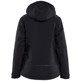 Blåkläder Damen Softshell Winterjacke – schwarz/rot