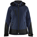 Blåkläder Damen Softshell Winterjacke – dunkelmarine/schwarz
