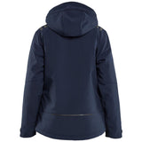 Blåkläder Damen Softshell Winterjacke – dunkelmarine/gelb