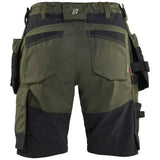 Blåkläder Damen 7133 Arbeitsshorts – waldgrün/schwarz