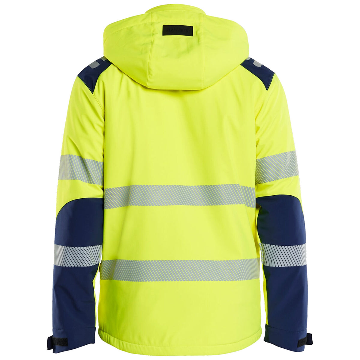 Blåkläder 4400 Blakläd Warnschutz Shoftshell Winterjacke – gelb/marine