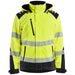 Blåkläder 4400 Blakläd Warnschutz Shoftshell Winterjacke – gelb/schwarz