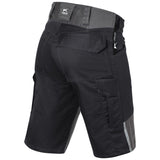 Kübler Reforce Stretch-Shorts – schwarz/dunkelgrau