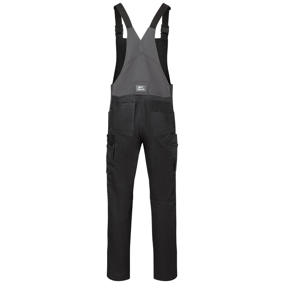 Kübler Reforce Latzhose – schwarz/dunkelgrau