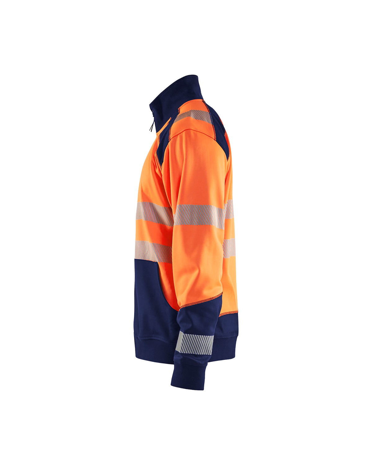 Blåkläder 3558 Warnschutz Sweatjacke – orange/marine