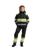 Blåkläder Damen 4470 Warnschutz Winterjacke Kl 1 – schwarz/gelb