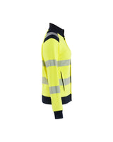 Blåkläder Damen Kl2 3471 Multinorm Sweatjacke gelb – gelb
