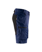 Blåkläder 1449 Service-Shorts Stretch – marine/schwarz
