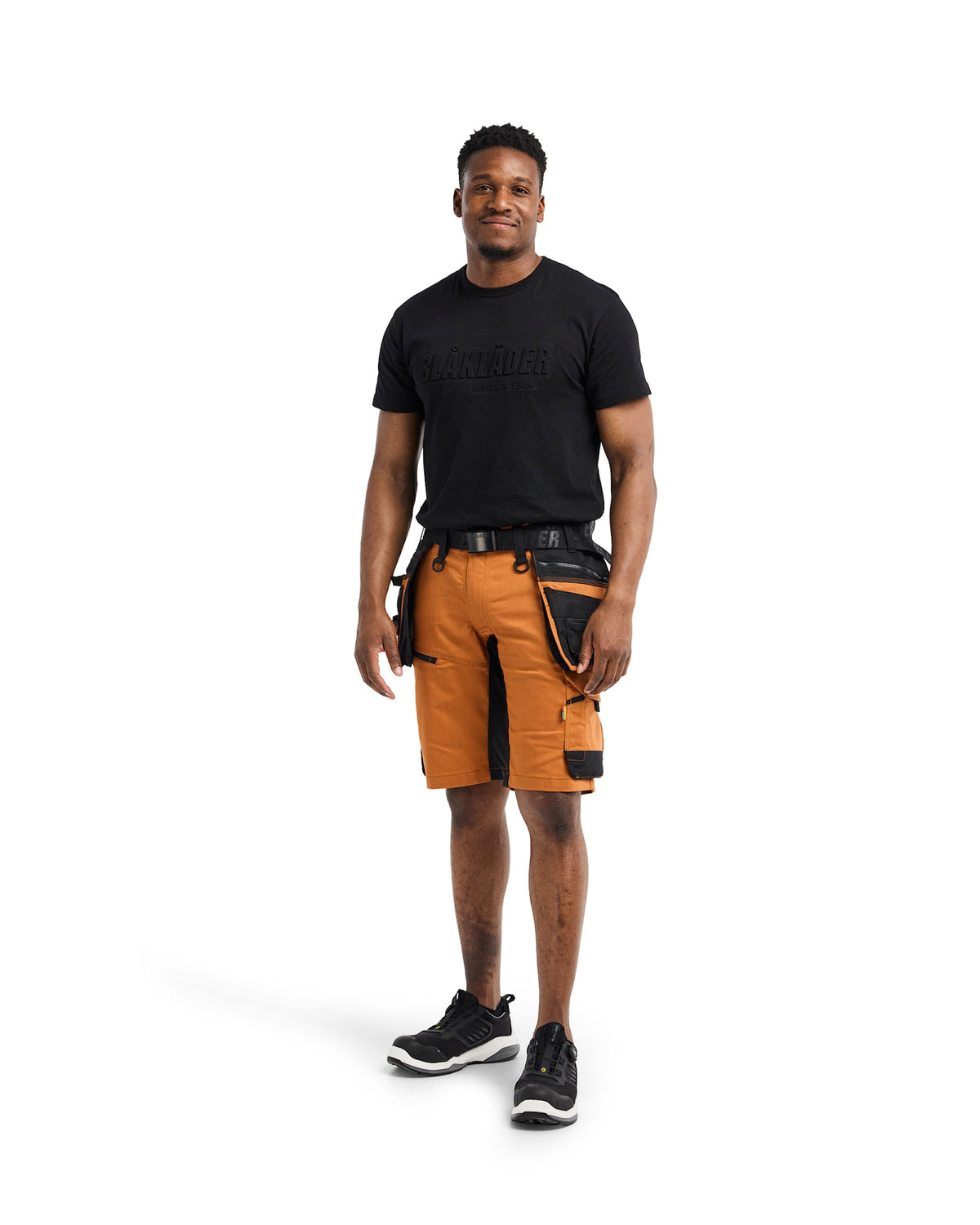 Blåkläder Striker Stretch Shorts – rost/schwarz