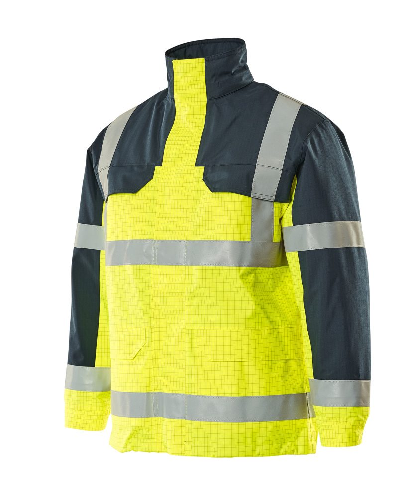 Mascot Lungern Multisafe Multinorm Jacke – gelb/marine
