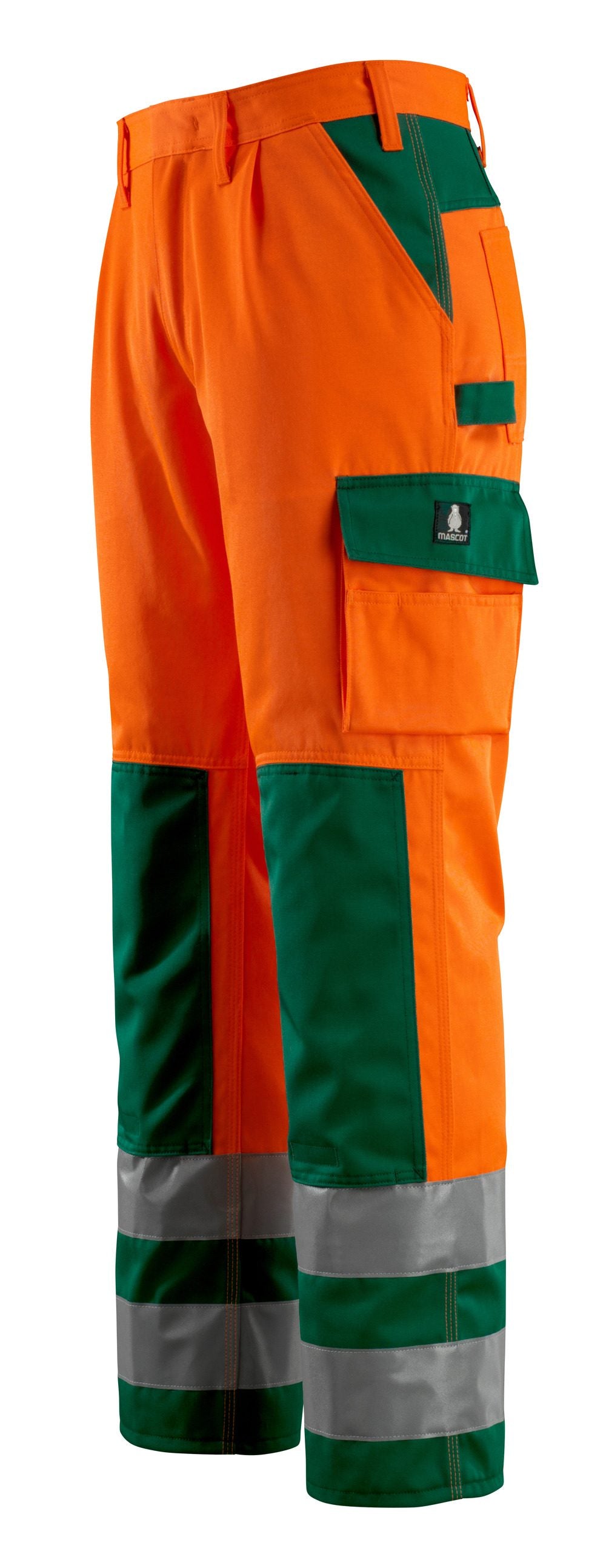 Mascot Olinda Safe Compete Warnschutz Bundhose – orange/grün