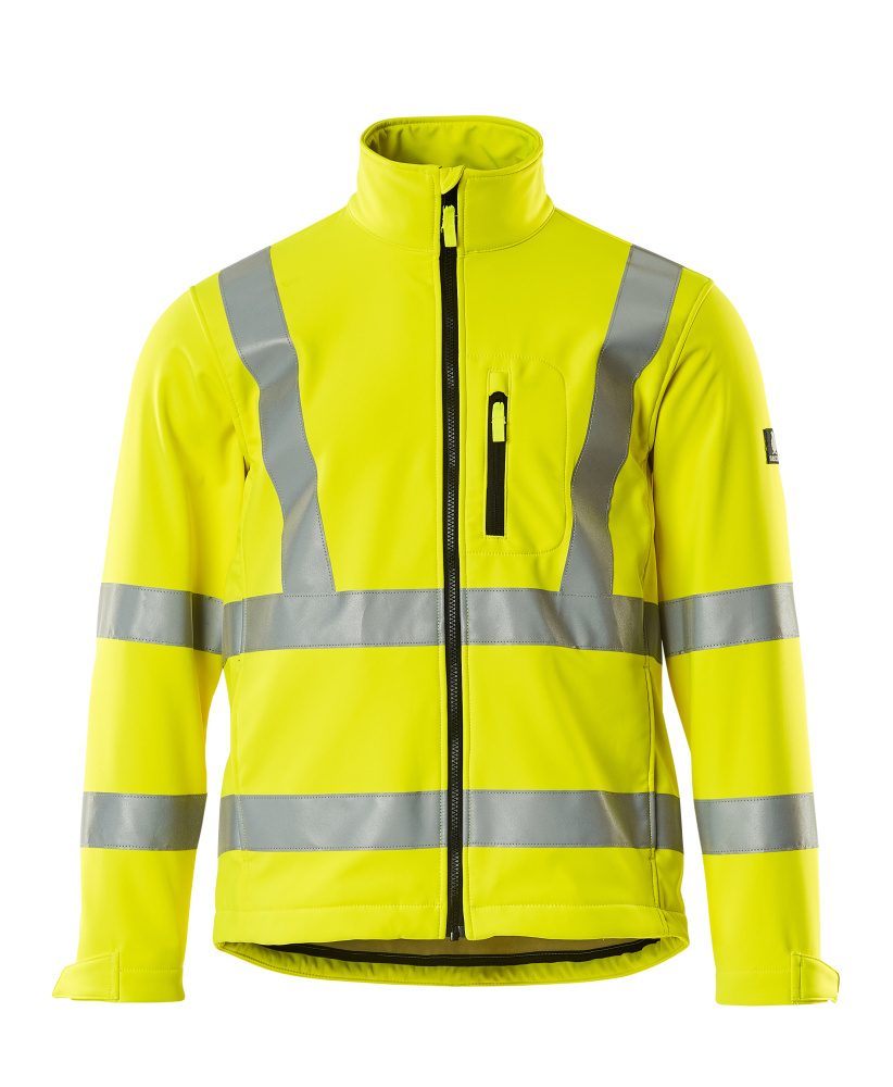 Mascot Calgary Safe Artic Warn-Softshelljacke – flourgelb