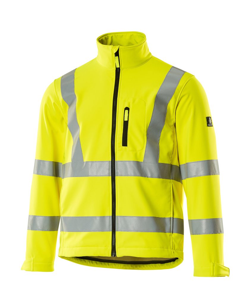 Mascot Calgary Safe Artic Warn-Softshelljacke – flourgelb