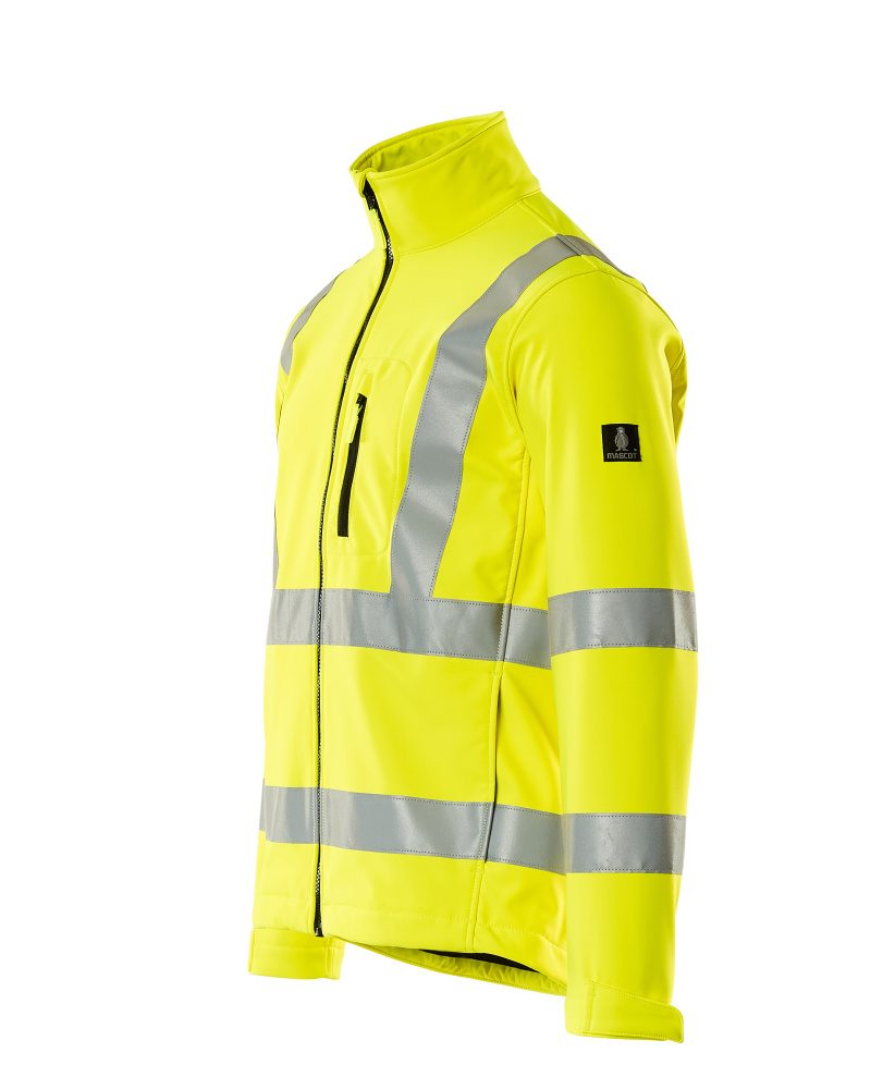 Mascot Calgary Safe Artic Warn-Softshelljacke – flourgelb