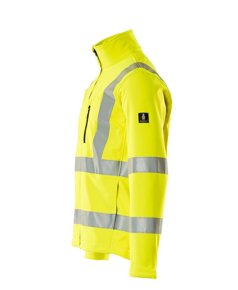 Mascot Calgary Safe Artic Warn-Softshelljacke – flourgelb