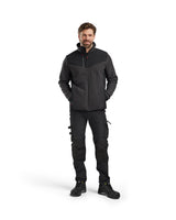 Blåkläder 5942 Strickjacke – dunkelgrau/schwarz