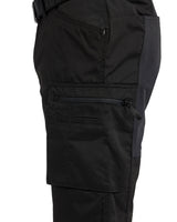 Blåkläder 1449 Service-Shorts Stretch – schwarz