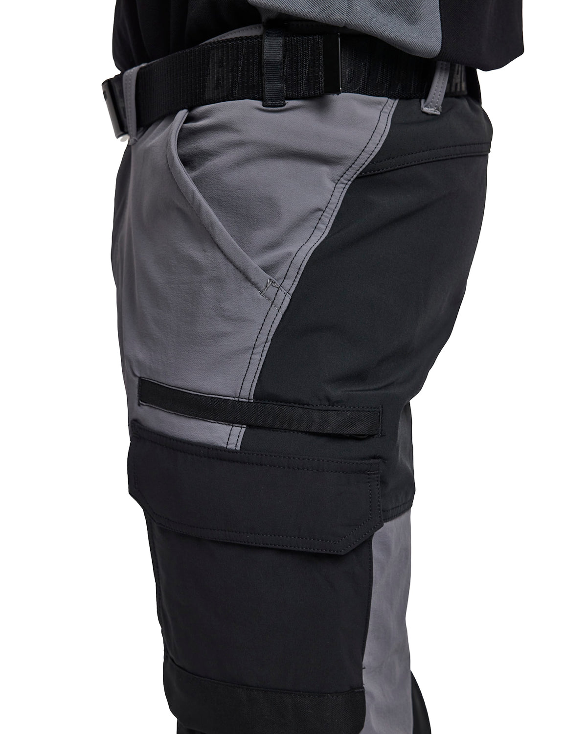 Blåkläder 1422 Stretch Servicehose – mittelgrau/schwarz