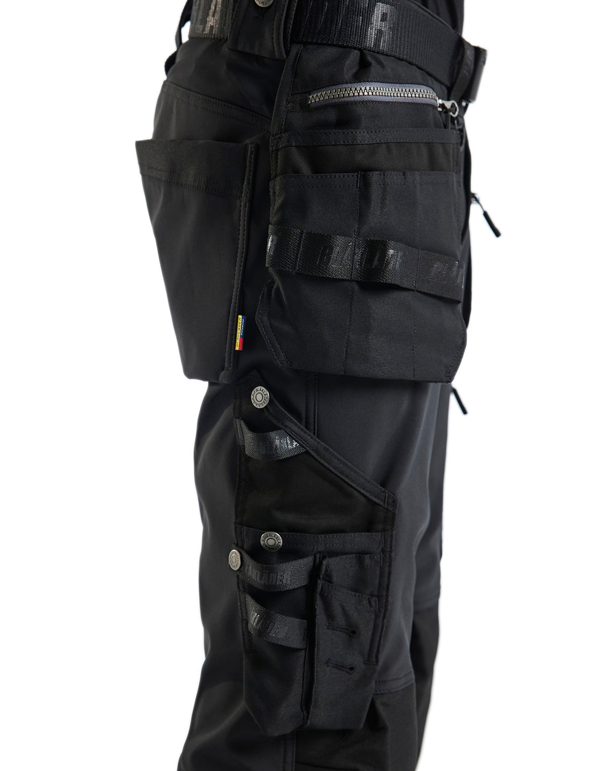 Blåkläder 1805 Softshell Arbeitshose schwarz – schwarz