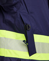 Blåkläder 4485 Warnschutz Winterparka Kl. 1 – marine/gelb