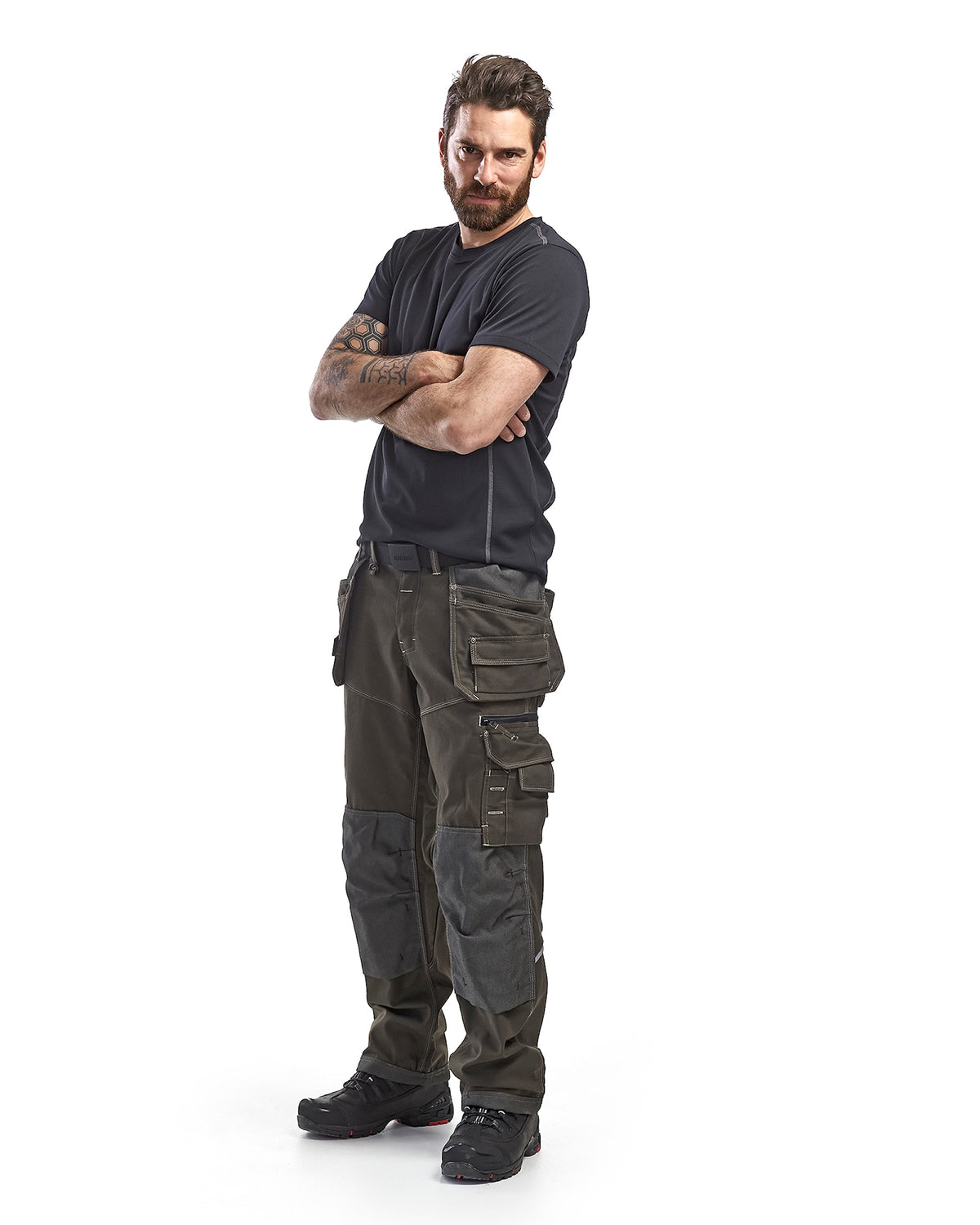 Blåkläder 3323 T-Shirt mit UV Schutz – schwarz