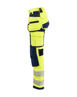 Blåkläder Damen 7197 Warnschutz Stretch Handw.hose – gelb/marine