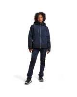 Blåkläder Damen Softshell Winterjacke – dunkelmarine/schwarz