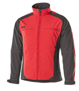 Mascot Dresden Unique zweifarbig Softshelljacke – rot/schwarz